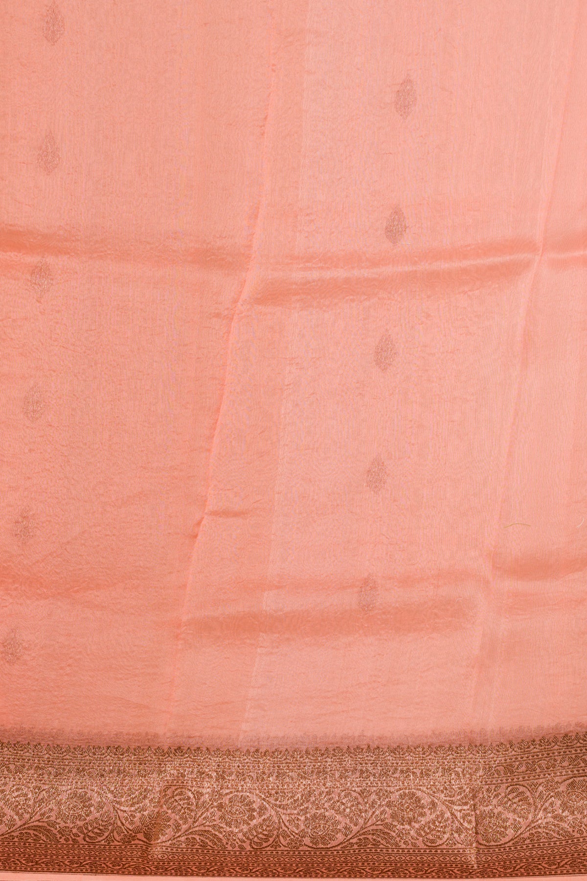 Pink Pure Tissue Silk Banarasi Handloom Saree with Zari work