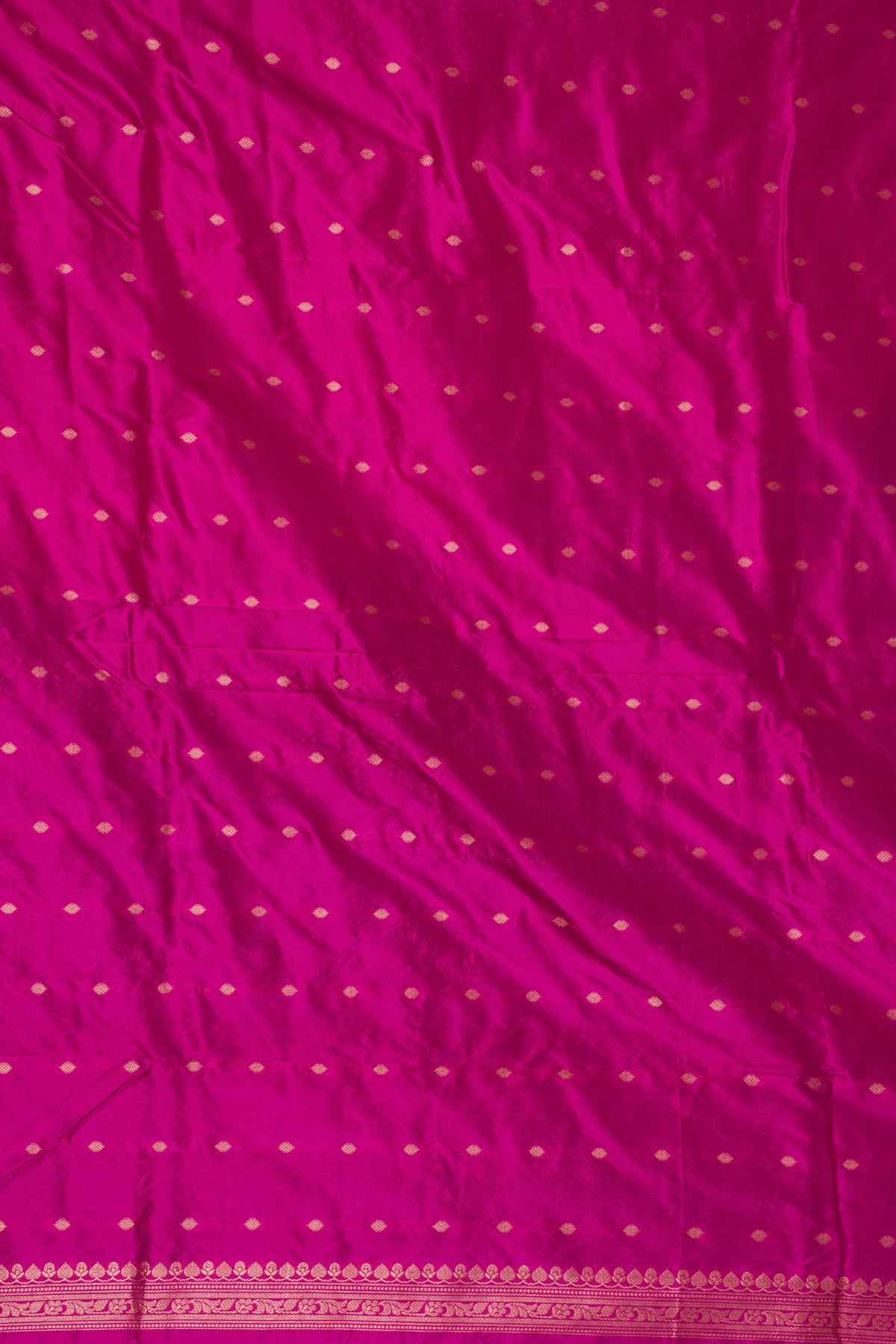 Pink Firoji Pure Katan Silk Banarasi Handloom Saree with Zari work