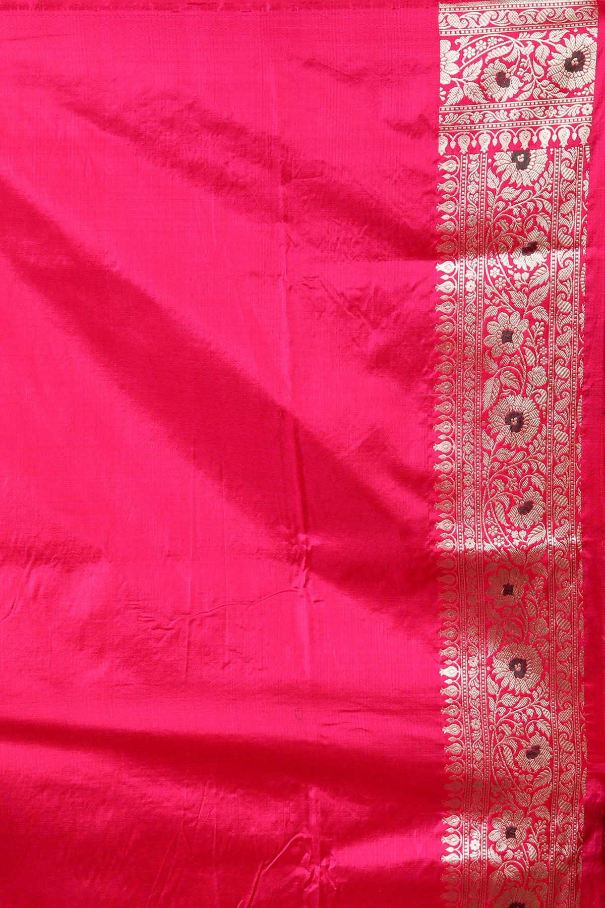 Multi-color Rangkaat Pure Katan Silk Banarasi Handloom Saree with Zari work