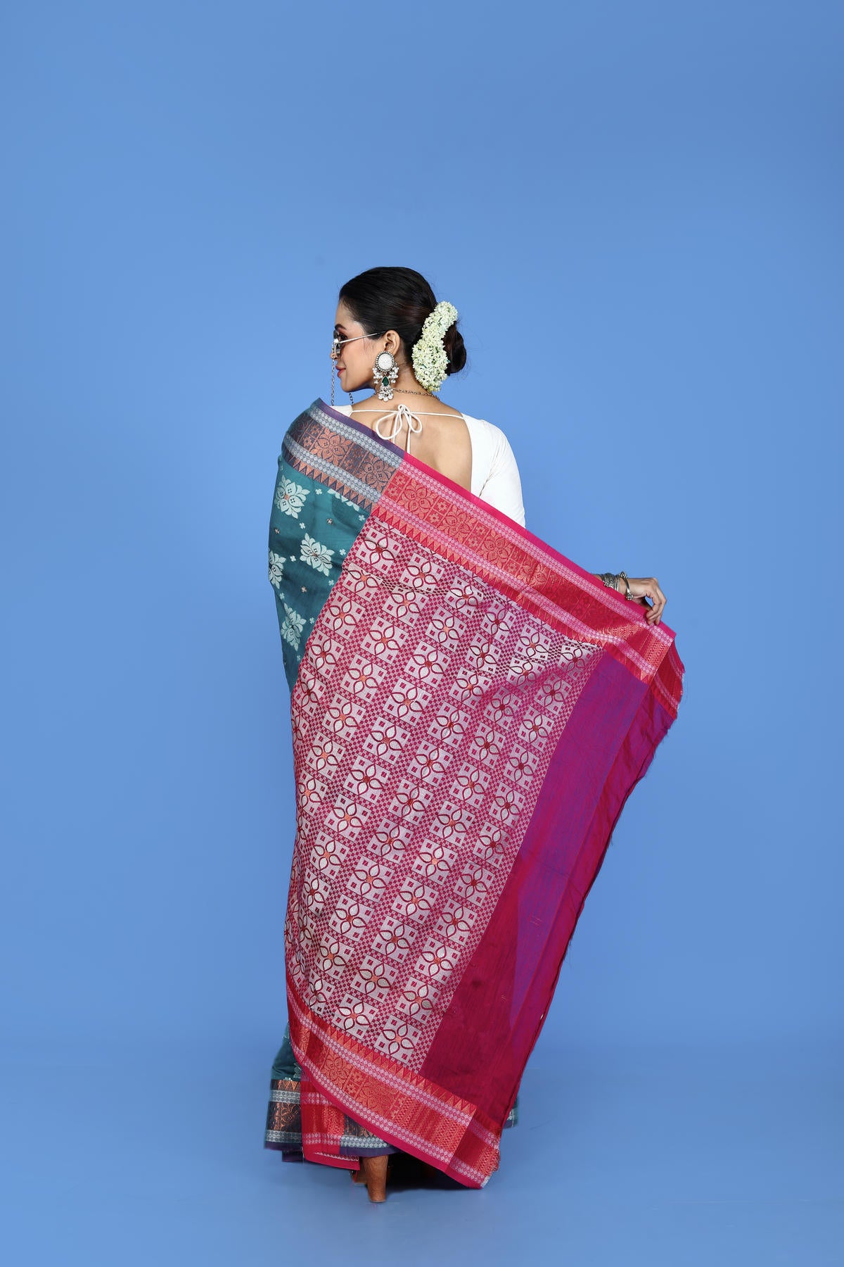 Viscose cotton Banarasi Saree