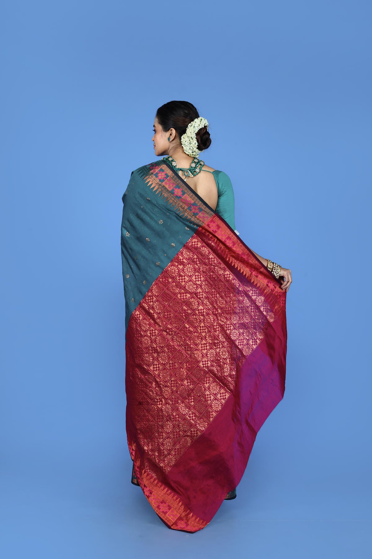 Viscose cotton Banarasi Saree