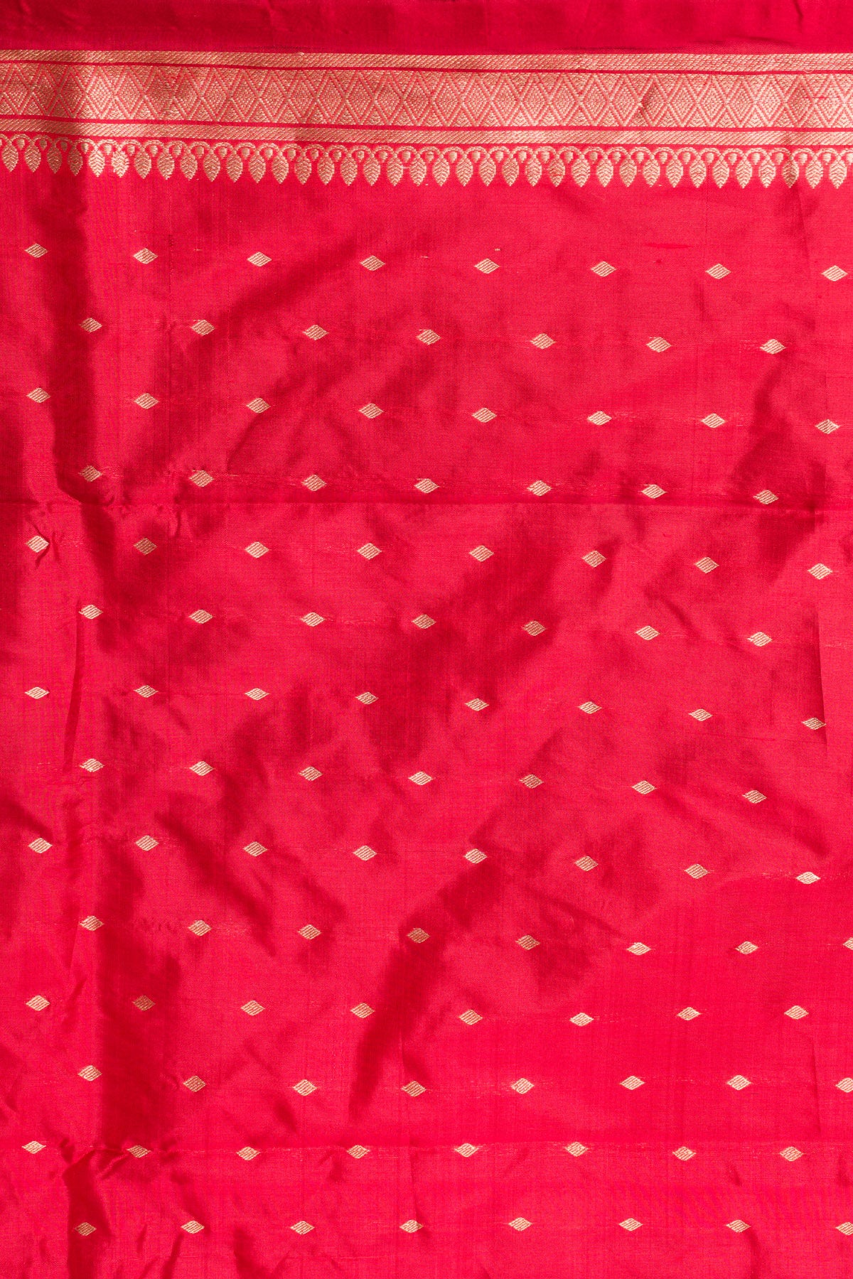 Red Wine Pure Katan Silk Banarasi Handloom Saree with Zari work