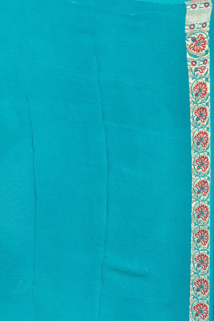 Tortoise Multicolor Pure Chiffon Silk Khaddi Georgette Banarasi Handloom Saree with Zari work