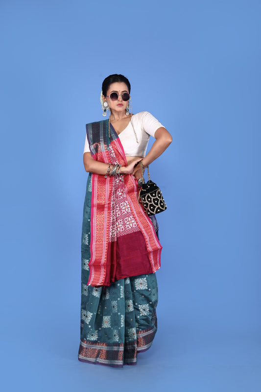 Viscose cotton Banarasi Saree