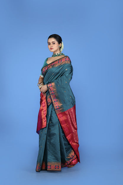 Viscose cotton Banarasi Saree